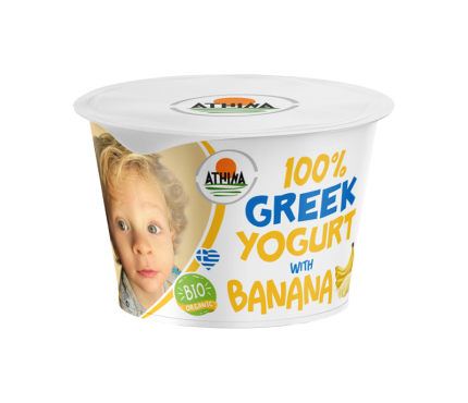 Greek Organic Yogurt with Banana 150g 1