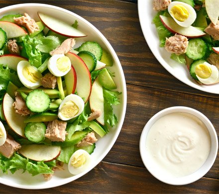 Tuna Salad with Yogurt, Capers and Za’atar