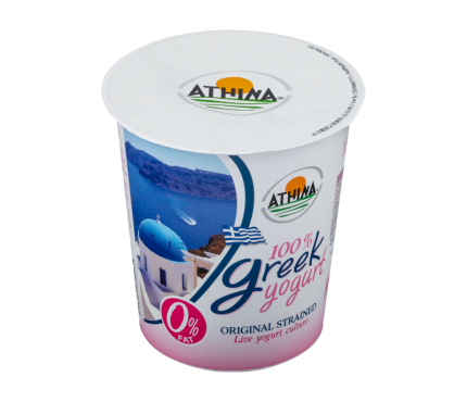 Greek Strained Yogurt 0% Fat 400g 3